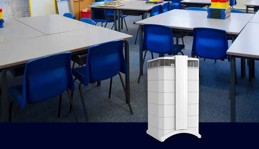 School classroom air purifier